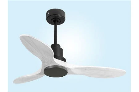 Ventilateur de plafond Klassfan Ventilateur de plafond Réversible Thermostat Wifi Moteur à courant continu Toits en pente Télécommande Hypersilence Mémoire Shopify Vendible
