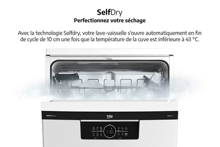 Lave-vaisselle pose libre Beko BDFN26440WP