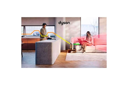 Purificateur Dyson PURIFICATEUR D'AIR VENTILATEUR CHAUFFAGE HP12