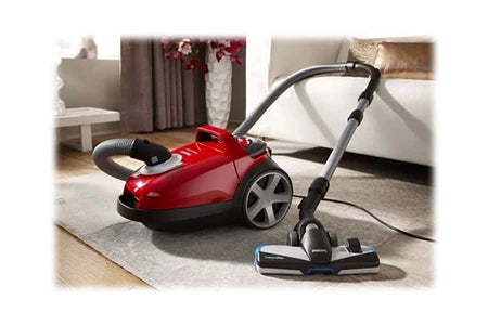 Aspirateur avec sac Philips Performer Expert FC8721 - Aspirateur - traineau - sac - rouge uni