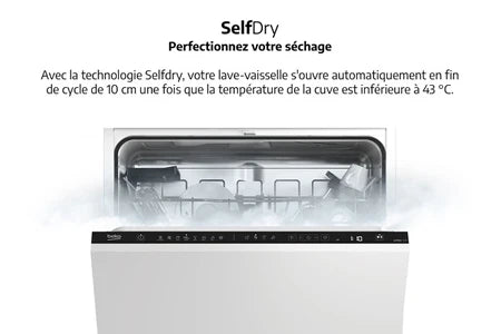 Lave-vaisselle encastrable Beko BDIN18451