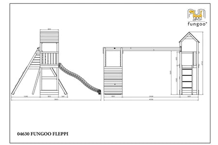 Autre jeu de plein air Fungoo Station de jeux FLEPPI