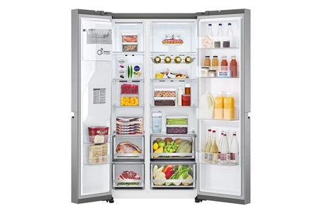 Réfrigérateur américain Lg GSLV81PZLE 635 L Platinium
