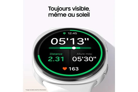 Montre connectée Samsung Galaxy Watch8 40mm BT - Argent