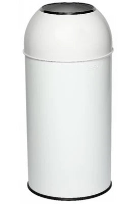 Poubelle GENERIQUE Poubelle Collecteur Push Acier Epoxy 40L Probbax