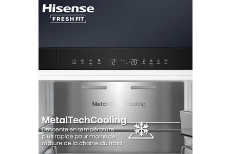 Réfrigérateur 1 porte Hisense RL3K370SAIE Gris Anthracite