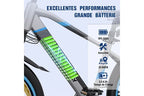 Vélo électrique&nbsp;Colorway Vélo Électrique - BK7S - Pneu 26 pouces 36V 12Ah Shimano 7 Vitesses- Sliver