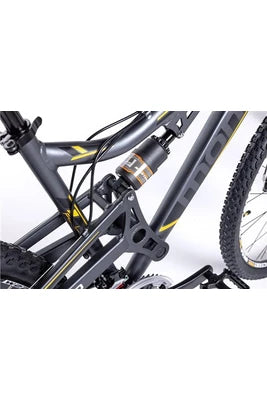 VTT Moma Bikes Vélo VTT, EQX 27,5- 5.0 , Aluminium, SHIMANO 24V, Freins a Disque, Double Suspension, Taille L-XL