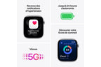 Apple watch Apple Watch Series 11 GPS + Cellular 46mm Boitier en Titane Or avec Boucle Milanaise Or - S/M