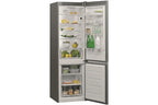 Réfrigérateur 1 porte Whirlpool Réfrigérateur Congélateur Bas - W5921Eox2 - 372 L (261L +111 L) - Froid Statique - L59,5 Cm X H 201,1 Cm - Optic Inox