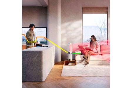 Purificateur Dyson PURIFICATEUR D'AIR VENTILATEUR CHAUFFAGE HP11