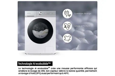 Lave-linge séchant Samsung WD11DG5B15BE
