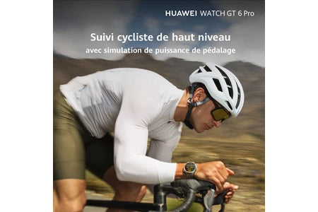 Montre connectée Huawei WATCH GT6 PRO 46MM NOIR+FREEBUDS 6I BLANCS