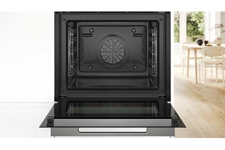 Four encastrable Bosch Série 8 Four intégrable avec fonction vapeur 60 x 60 cm Noir HRG7764B1