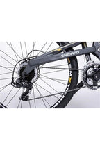 VTT Moma Bikes Vélo VTT, EQX 27,5- 5.0 , Aluminium, SHIMANO 24V, Freins a Disque, Double Suspension, Taille L-XL