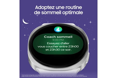 Montre connectée Samsung Galaxy Watch8 40mm BT - Argent