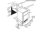 Congélateur top Aeg OAB6I82EF - Encastrable 82 cm