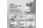 Aspirateur robot Roborock QV 35A Aspirateur Robot , 8000Pa ,Upgrade du Qrevo Plus , Serpillière Rotative 200 TR/Min & Relevable 10mm