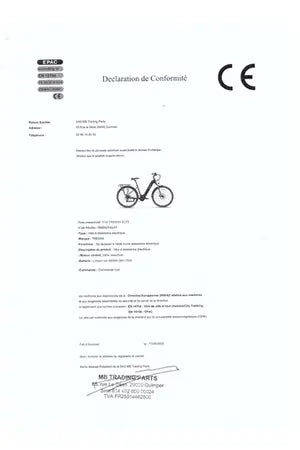 Vélo électrique&nbsp;Tredan Klet L/XL moteur central