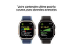Apple watch Apple Watch Ultra 3 GPS + Cellular 49mm Boitier en Titane Noir avec Bracelet Océan Noir