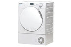 Sèche-linge à condensation Candy CSE C9LF-S - Sèche-linge - largeur : 59.6 cm - profondeur : 58.5 cm - hauteur : 85 cm - chargement frontal - blanc