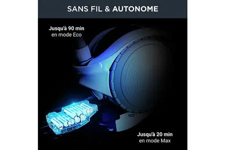 Aspirateur sans sac Rowenta X-Ô 160 SANS FIL FLEX SILENCIEUX ULTRA Léger IX7777EA