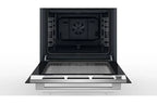 Cuisinière vitrocéramique Bosch Série 6 Cuisinière électrique pose-libre Blanc HKS79R220
