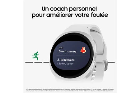 Montre connectée Samsung Galaxy Watch8 40mm BT - Argent