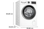 Lave-linge séchant Bosch WNG24402FR