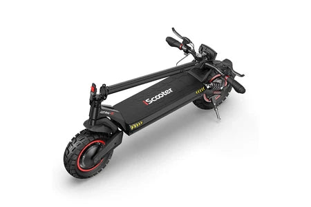 Trottinette électrique&nbsp;iScooter Trottinette Electrique iX7 Pro 1000W*2 Double Entraînement-Autonomie 80km- 17.5Ah- Pneus 10 Pouces 150 kg-Avec Écran LCD et Sac