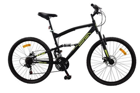 VTT Speedbike VTT 26 pouces tt susp 21 vitesses aluminium noir/jaune mixte
