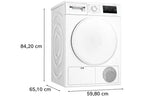 Sèche-linge pompe à chaleur Bosch WTH8300SFR