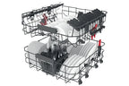 Lave-vaisselle pose libre Whirlpool WH3FC14BN70X INOX