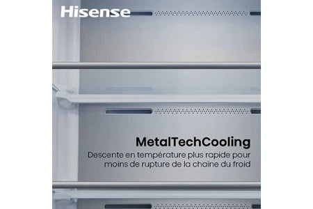 Réfrigérateur 1 porte Hisense FL372BIE MetalTechCooling
