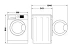 Sèche-linge pompe à chaleur Indesit CYSD83DWWFR