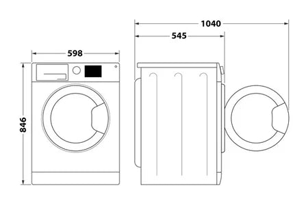 Sèche-linge pompe à chaleur Indesit CYSD83DWWFR