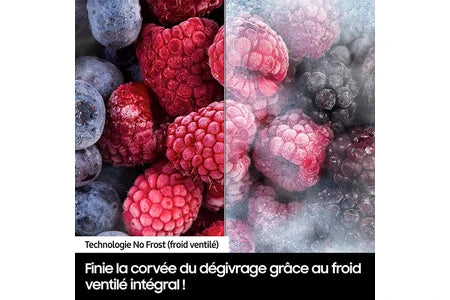 Réfrigérateur congélateur en bas Samsung RB34C600CSA Argent