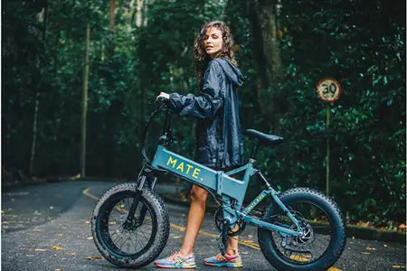 Vélo électrique&nbsp;Mate. Mate X Fatbike Jet Grey