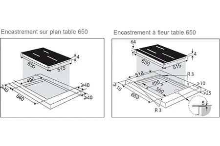 Plaque induction De Dietrich DPI4320B