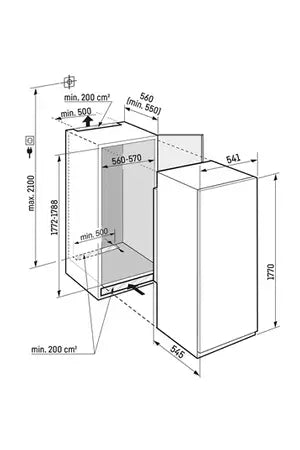 Réfrigérateur 1 porte Liebherr IRBSd5121-22 BioFresh