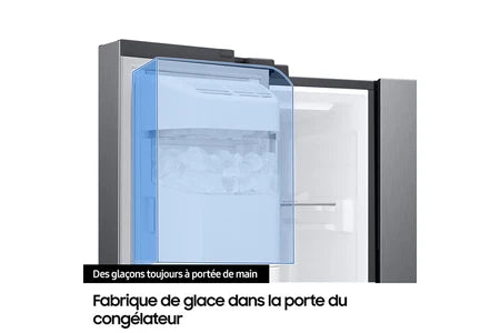 Réfrigérateur américain Samsung RS70F64KDFEF