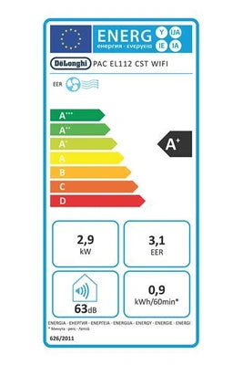 Climatiseur mobile Delonghi PAC EL112 CST WIFI
