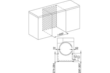 Sèche-linge pompe à chaleur Miele TSD 643 WP 9 Kg