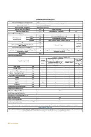 Réfrigérateur congélateur en haut Beko RDSA310M40WN