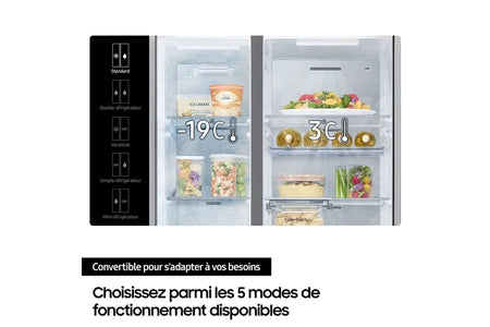 Réfrigérateur américain Samsung RS90F66BEF