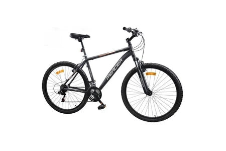 VTT Mercier VTT 27,5 pouces fourche télescopique 21 vitesses aluminium noir mixte