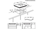 Plaque induction Electrolux EIT60433CT SaphirMatt SE