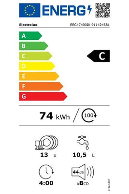 Lave-vaisselle encastrable Electrolux LAVE-VAISSELLE Semi-integrable 60 cm GlassCare 13 couverts