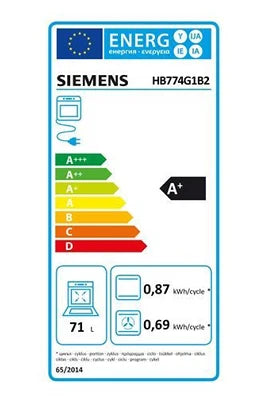 Four encastrable Siemens HB774G1B2 IQ700