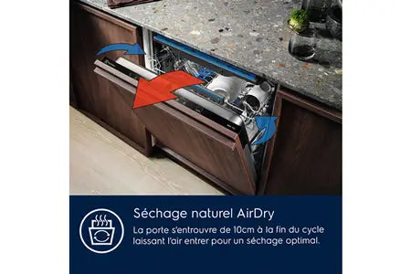 Lave-vaisselle encastrable Electrolux EEQ47300L - ENCASTRABLE 60CM